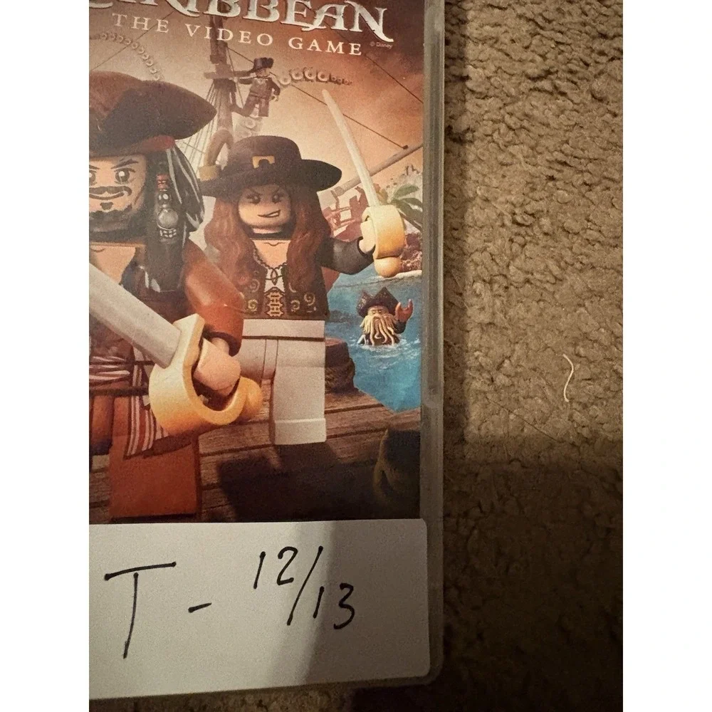 LEGO Pirates of the Caribbean: The‎ Video Game (Xbox 360). Tested. CIB. Clean!